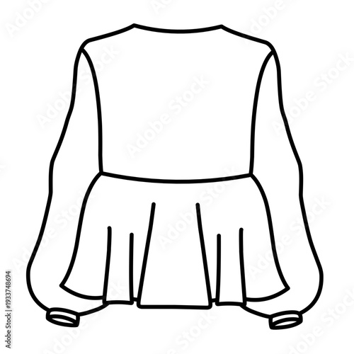 Clothes icon vector