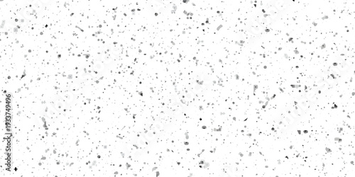 Black and white interior cement concrete terrazzo rock surface design. Overlay abstract quartz rock smooth wall concrete polished terrazzo mosaic endless flooring grunge pavement ceramic texture.