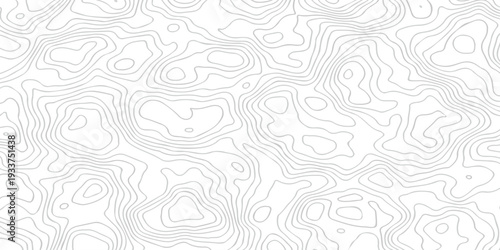 Abstract pattern with lines topographic map background. Topography and geography map grid abstract backdrop. Topographic cartography. Topographic Map. Topographic Relief.