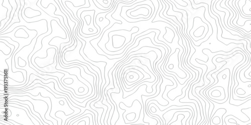 Abstract pattern with lines topographic map background. Topography and geography map grid abstract backdrop. Topographic cartography. Topographic Map. Topographic Relief.