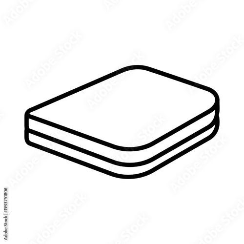 Elegant 3D rendered black and white striped bangle bracelet, sleek design for fashion and jewelry marketing.