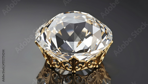 Wallpaper Mural Luxurious Ornate Blue Glass Bottle with Golden Stopper
 Torontodigital.ca