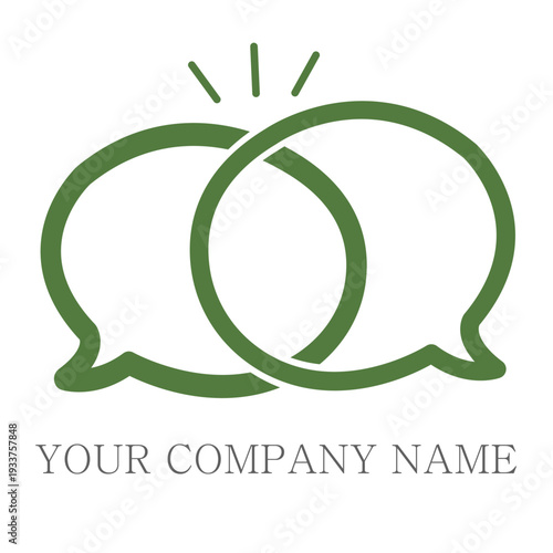 logo, green,icon, symbol, design, vector,  business, illustration, 
together, empathy, expansion, synergy, thought, sparkle, shine