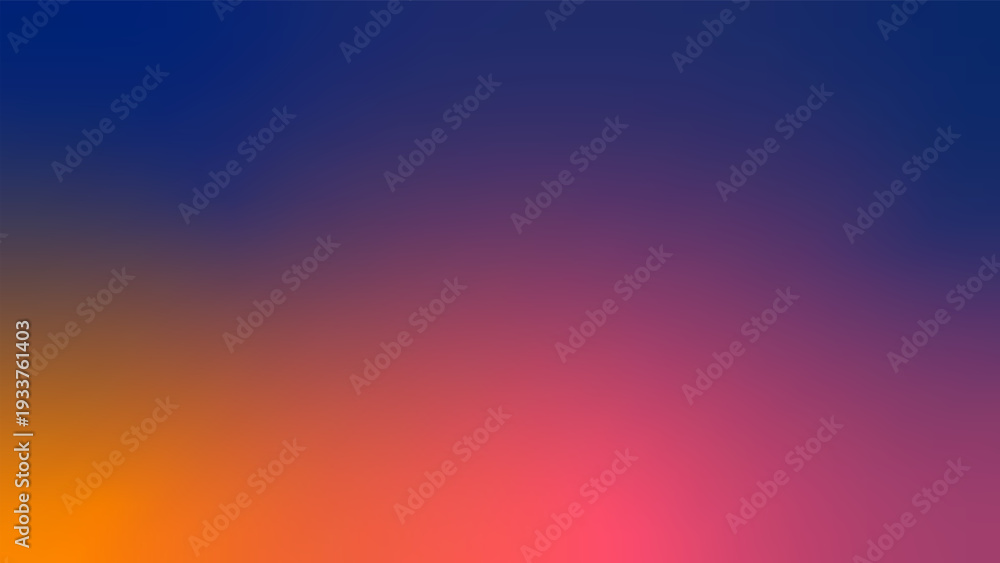 Fototapeta premium Minimal abstract gradient background built on sunset gradation tones. Clean and versatile backdrop.