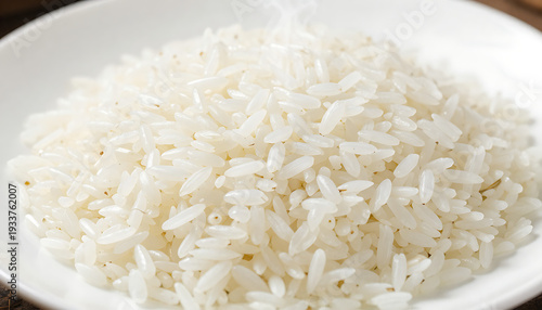 Wallpaper Mural Freshly Cooked White Rice with Rising Steam
 Torontodigital.ca