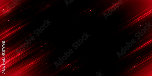 Bright red abstract background with glowing stars and fiery orange energy rays creating a motion wave explosion design for an artistic space wallpaper