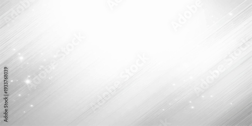 An abstract background vector illustration featuring a blue winter sky texture with frost patterns and crystal snowflakes on a light grunge paper surface