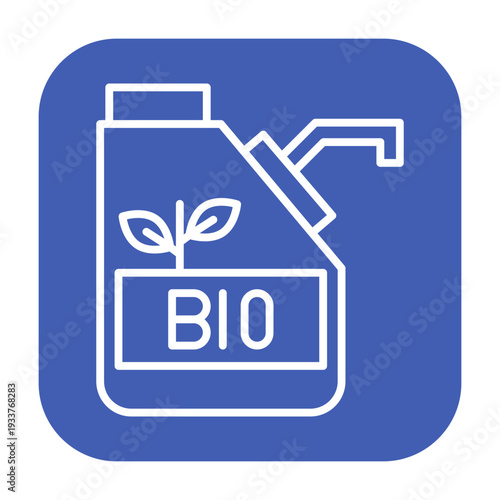 Biofuel Vector Icon