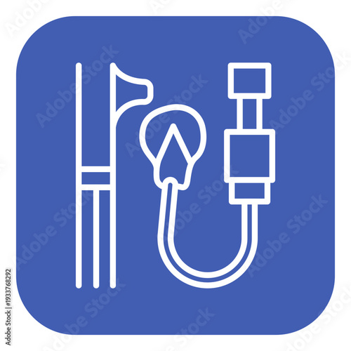 Coronary Angioplasty Vector Icon