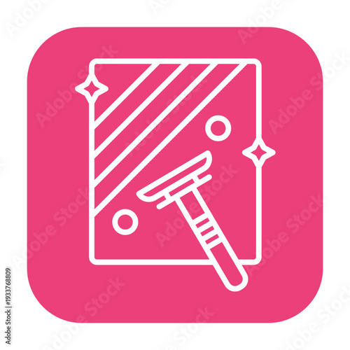 Glass Cleaner Vector Icon
