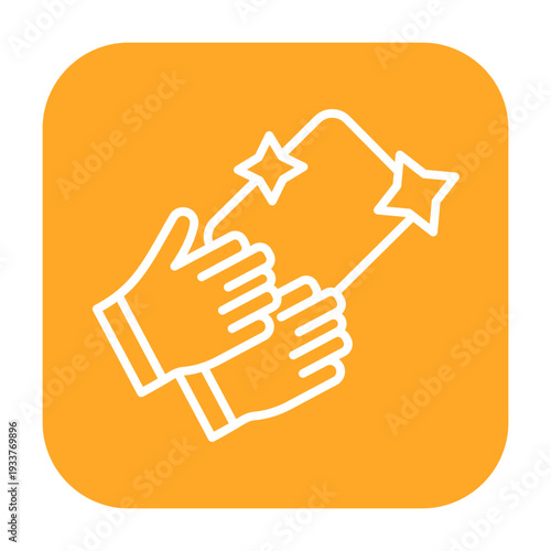 Hand Towel Vector Icon