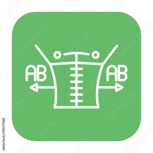 AB AB Routine Vector Icon