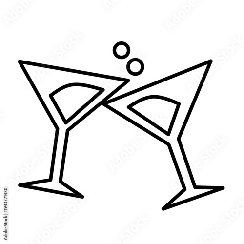 Party icon vector