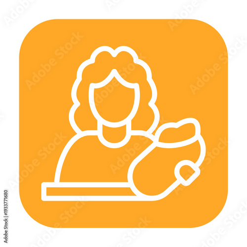 Babysitting Service Vector Icon