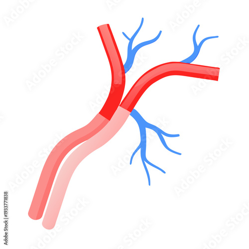 Isolated 3d render of red and white arrows with a ribbon and bow alongside metal pliers and plastic wire cable tools