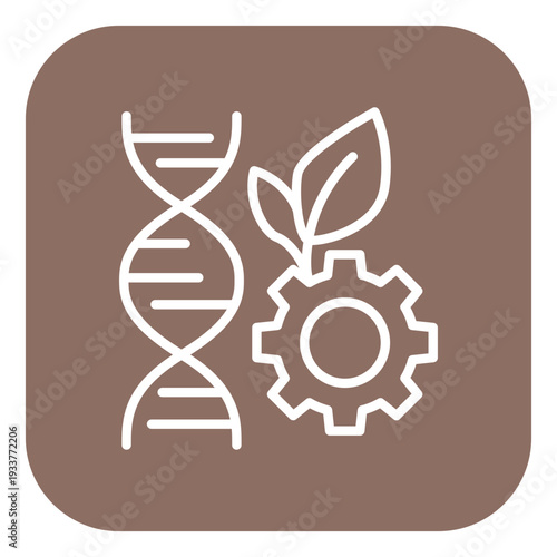 Bioengineering Vector Icon