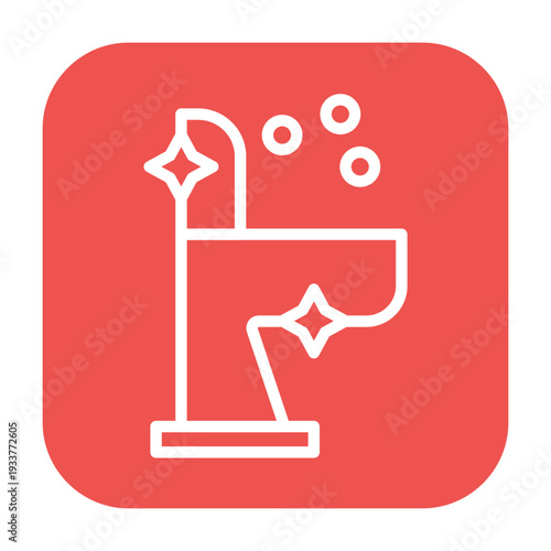 Toilet Cleaner Vector Icon