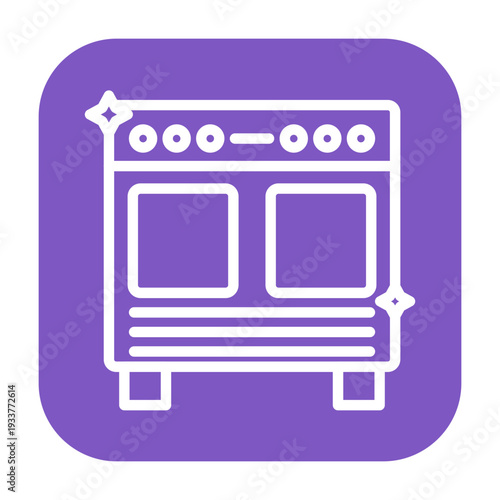 Stove Cleaner Vector Icon