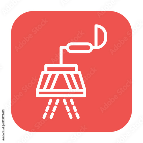 Spray Mop Vector Icon