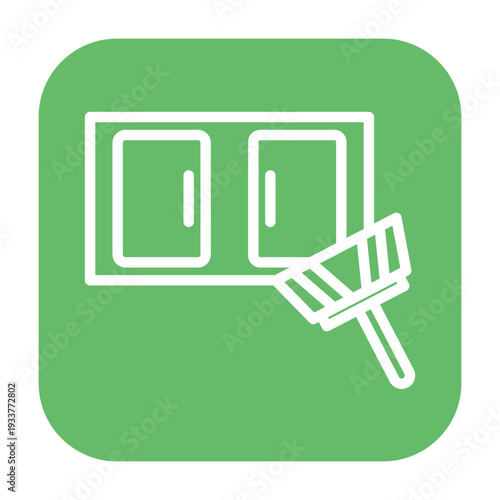 Window Cleaner Vector Icon