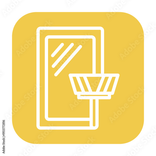 Mirror Cleaner Vector Icon
