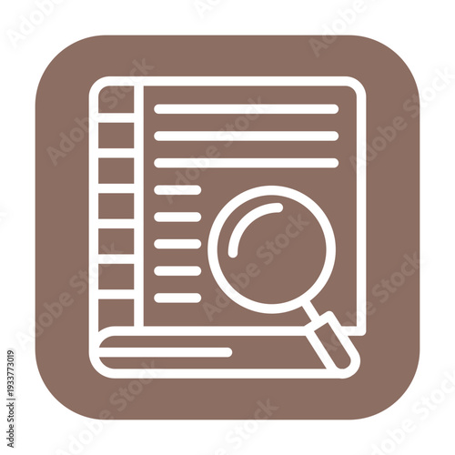 Case Study Vector Icon