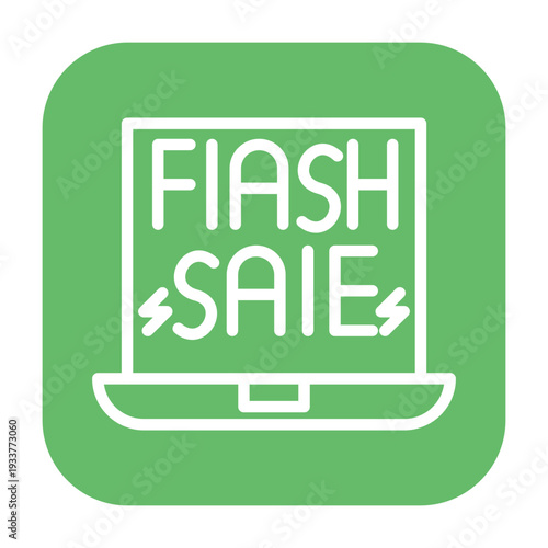 Flash Sale Vector Icon