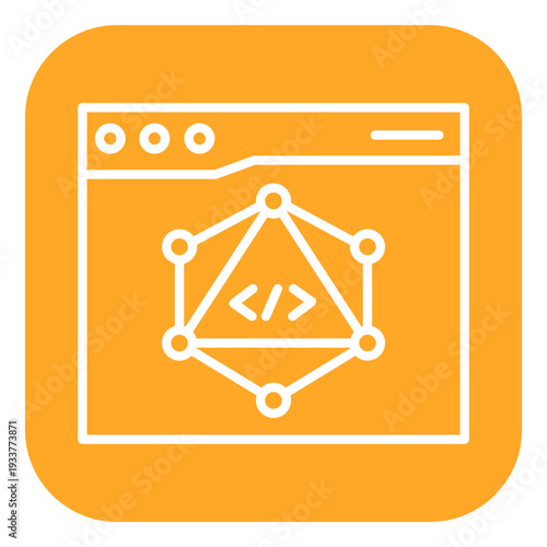 GraphQL Vector Icon
