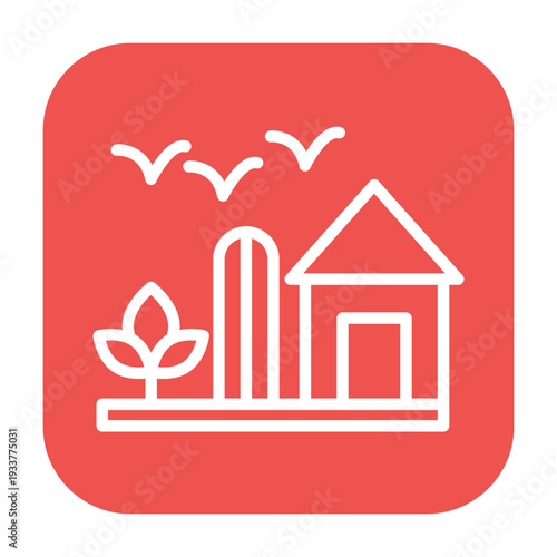 Render Farm Vector Icon