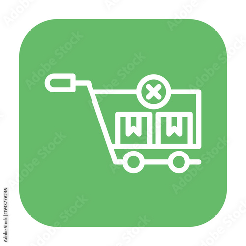 Out Of Stock Vector Icon