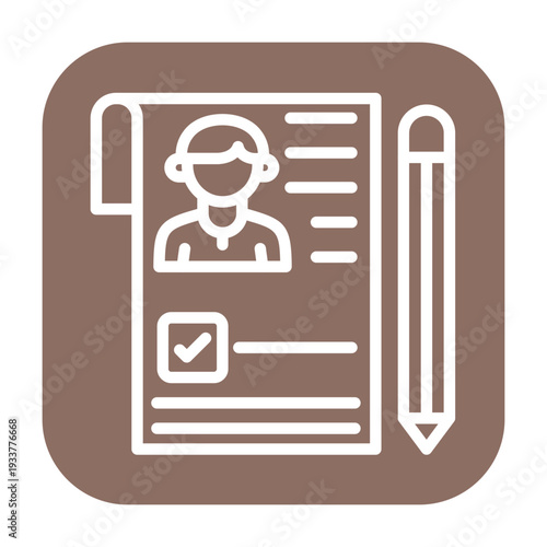 Enrollment Vector Icon