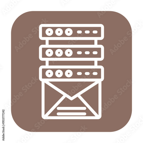 Email Hosting Vector Icon