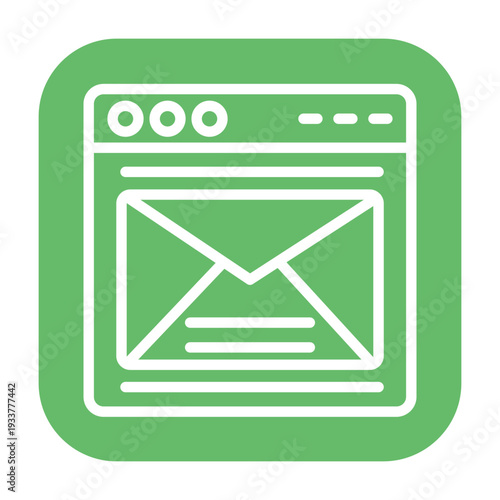 Webmail Vector Icon