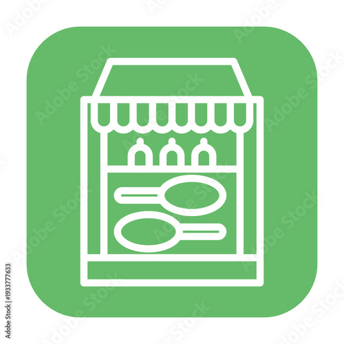 Food Court Vector Icon