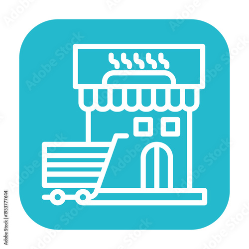 Hypermarket Vector Icon