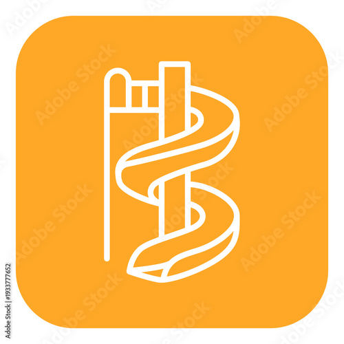 Spiral Slide Vector Icon