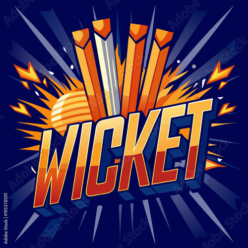 wicket word is written for the t20 worldcup matches