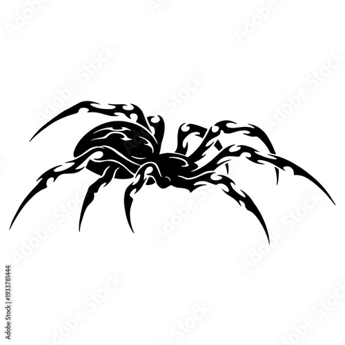 Tarantula design silhouette