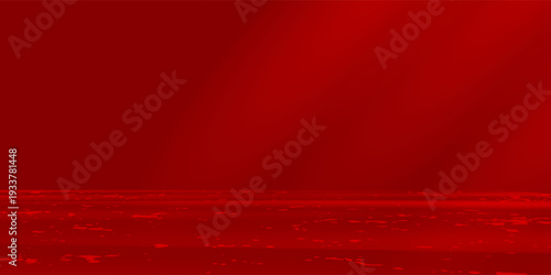 Wall interior background, studio  and backdrops show products. with leaf shadow from window color red and white tone. background for text insertion and presentation of product