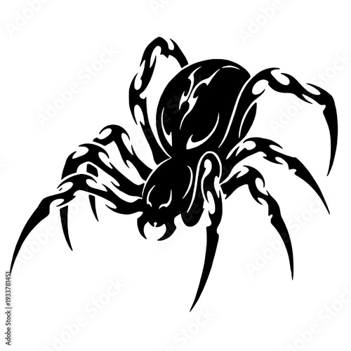 Tarantula design silhouette