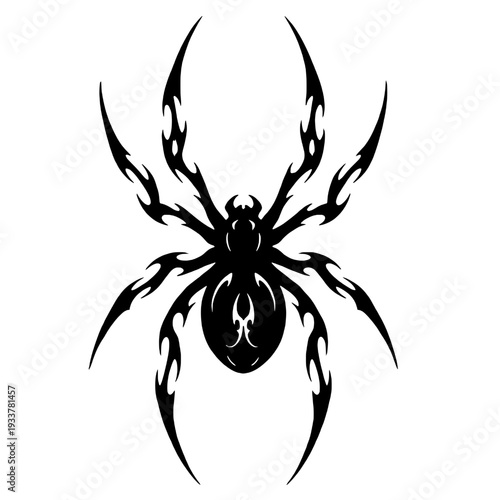 Tarantula design silhouette