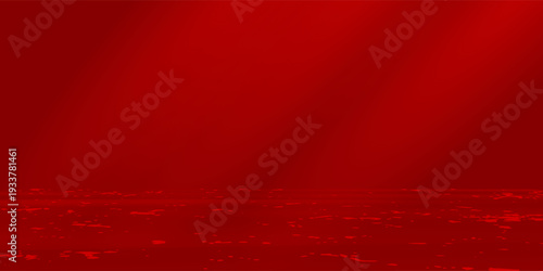 Wall interior background, studio  and backdrops show products. with leaf shadow from window color red and white tone. background for text insertion and presentation of product