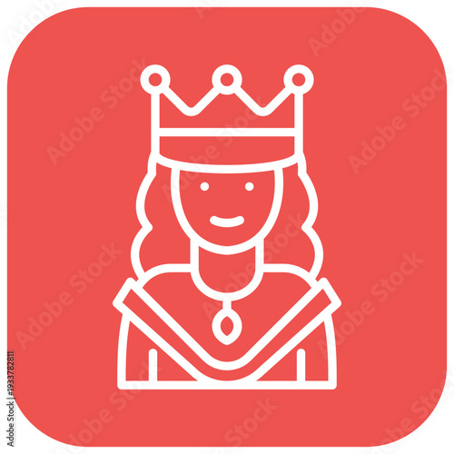 Queen Vector Icon