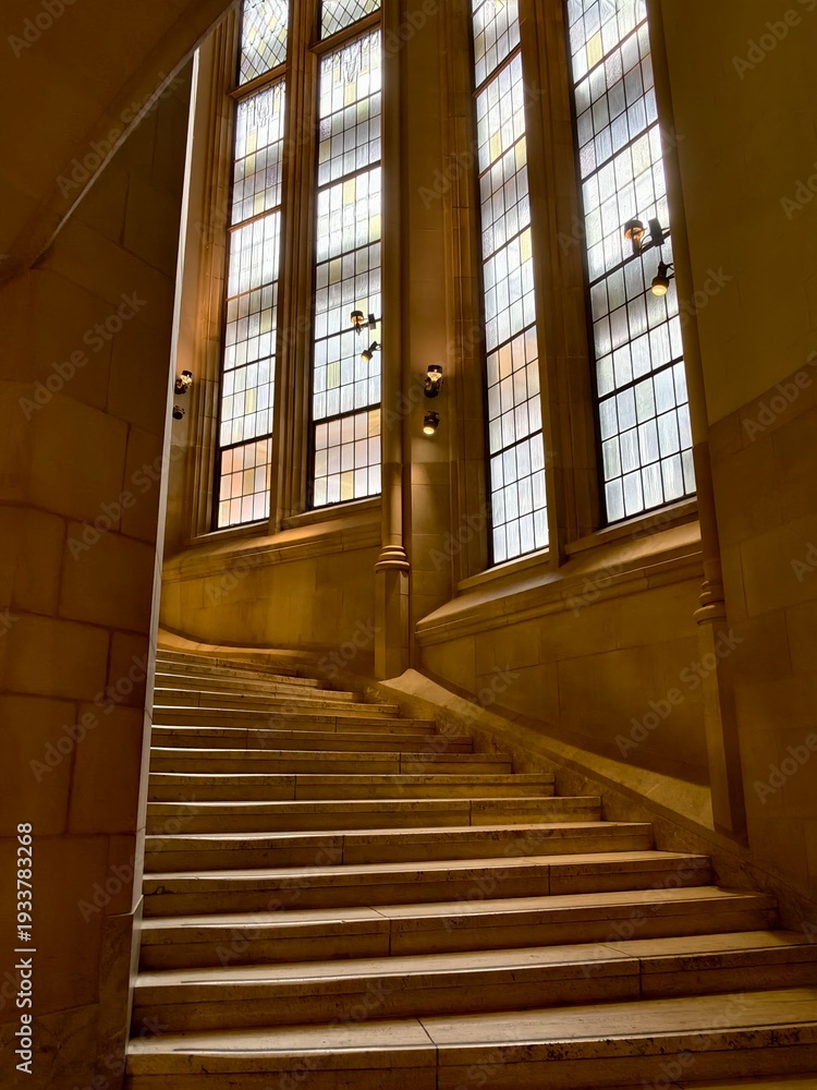 Obraz premium stairway to the church