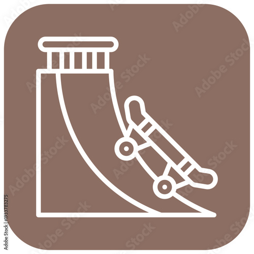 Skate Park Vector Icon