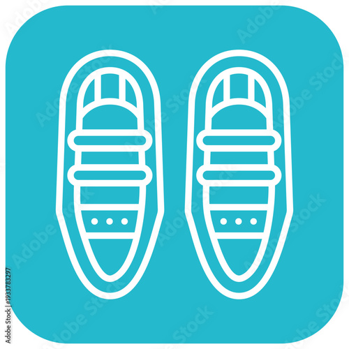 Snowshoes Vector Icon