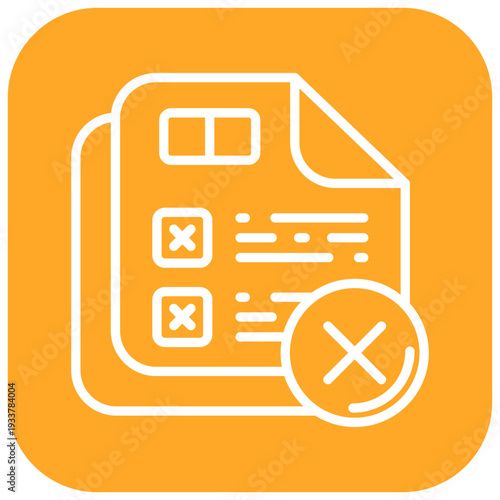 Non-Conformance Vector Icon