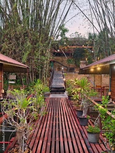 gazebo in the garden