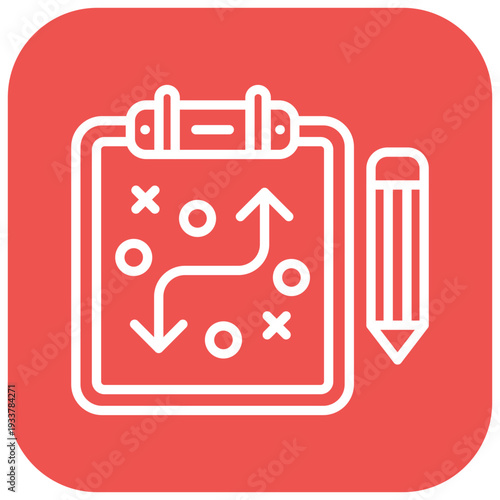 Test Strategy Vector Icon