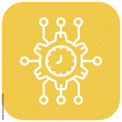 Network Efficiency Vector Icon